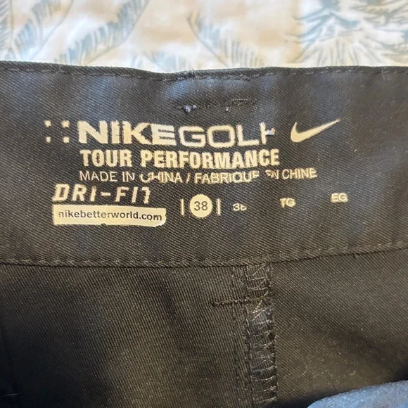 Nike Men's Golf  Black Performance Shorts - Picture 5 of 10